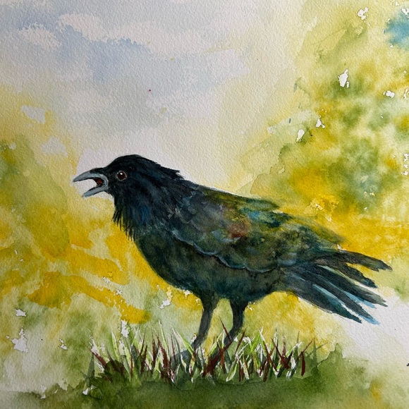 Colorful Bird Art Print